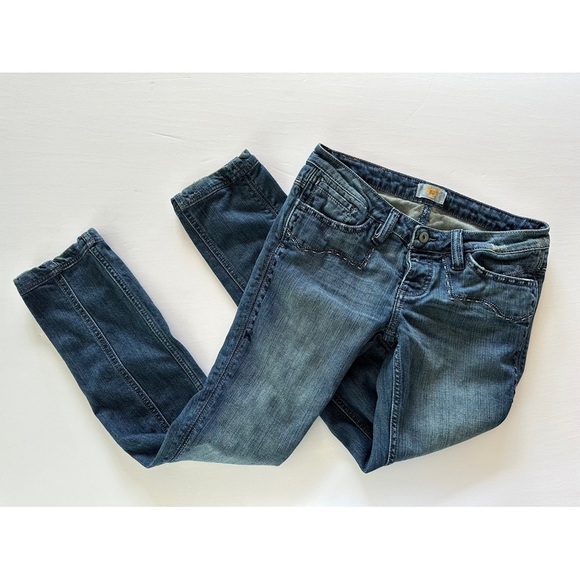 Antik Jeans Size 28 Y2K Embroidered Pocket - Picture 5 of 15